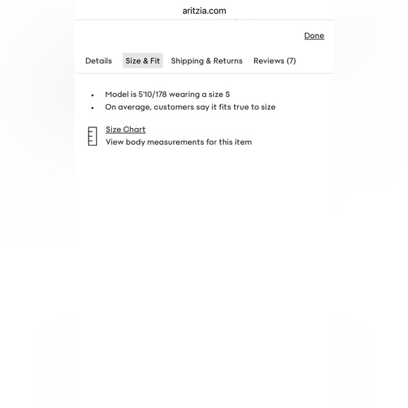 Aritzia cariboo skirt in US size S - Picture 14 of 14